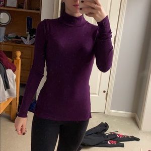 Purple Turtleneck